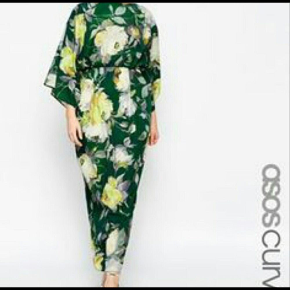 Asos Curve Maxi Dress - 22